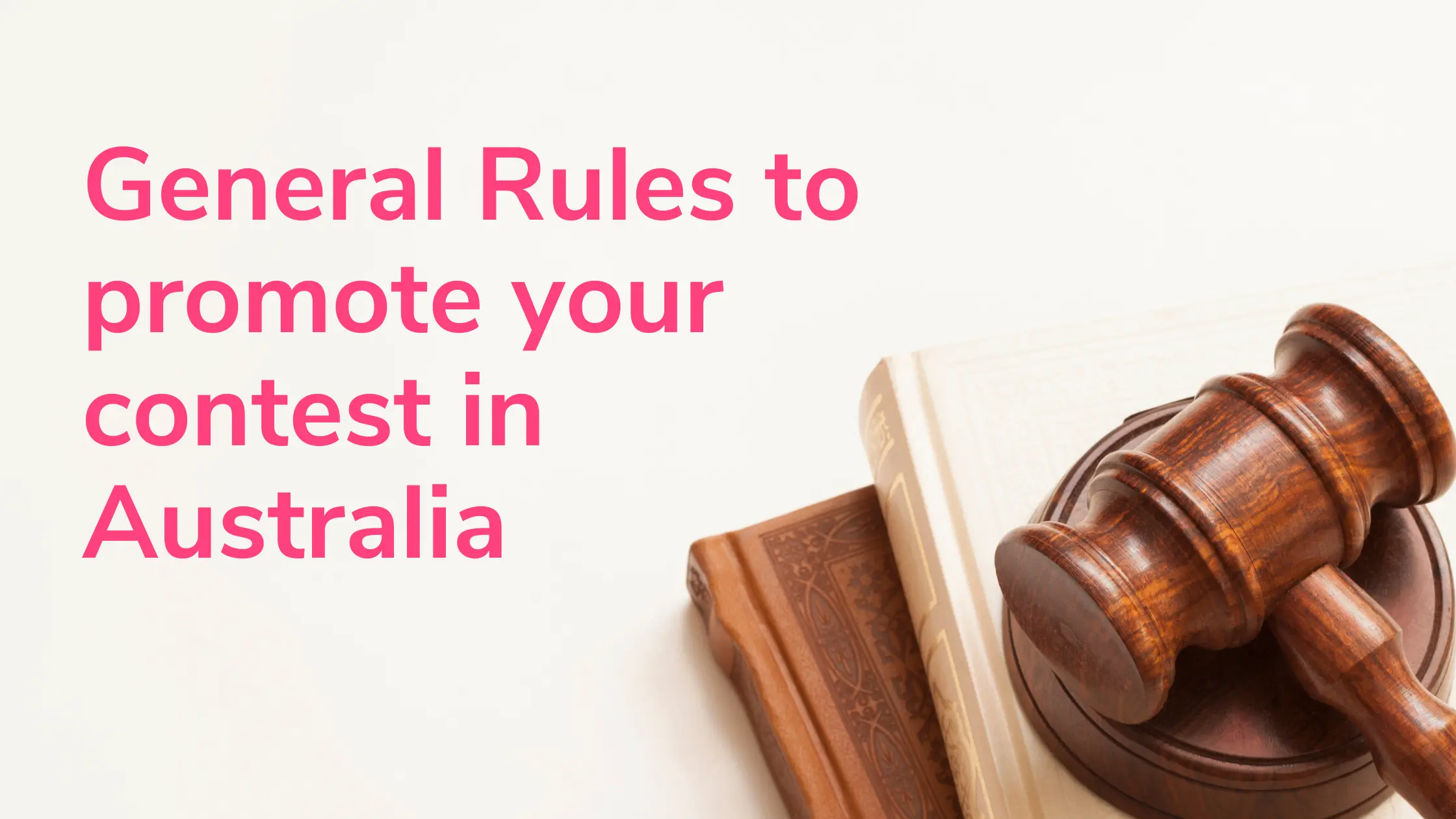 General Rules